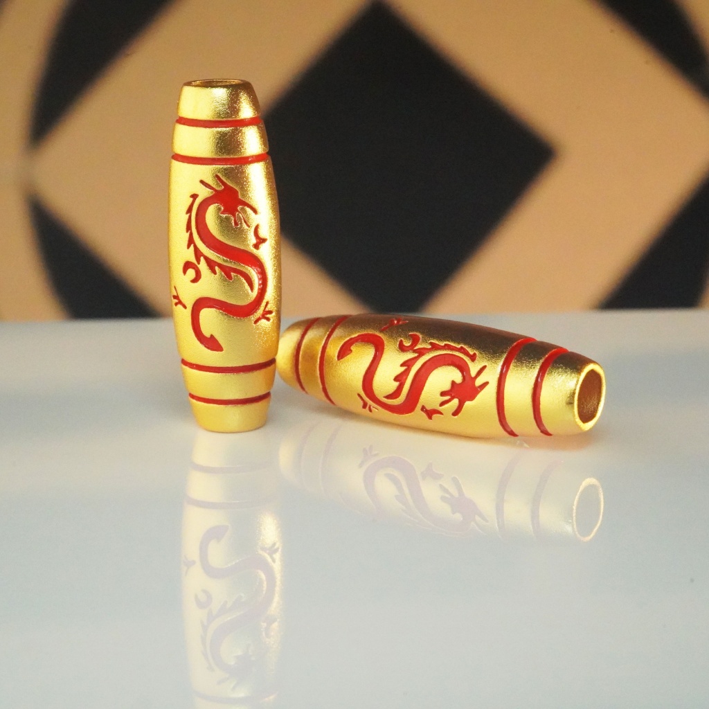 Dzi Beads 天珠奇緣| 西藏回流，西藏至純牙黄包浆老玛瑙天珠多宝